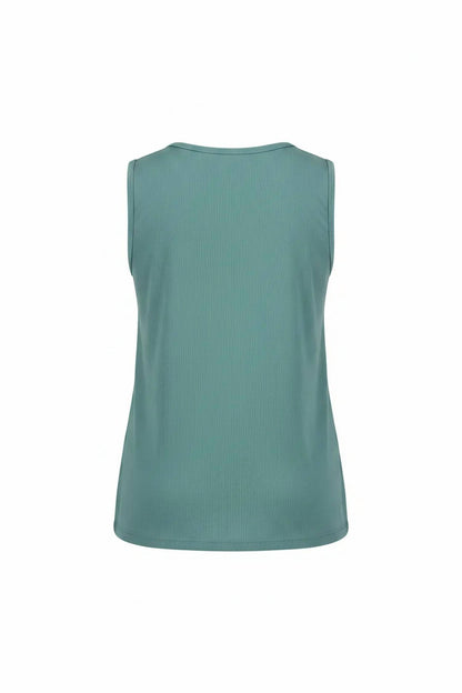 Sleeveless Solstice Peak Rib Tank Top - Plus