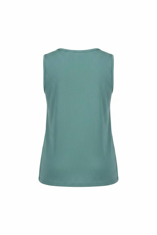 Sleeveless Solstice Peak Rib Tank Top - Plus