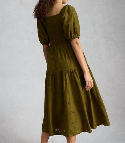 Iva Shirred Dress