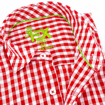 Men's Harvard Yard Frog Linen Shirt