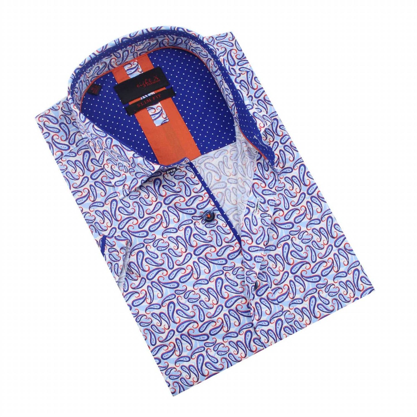 Scattered Paisley Short Sleeve Shirt