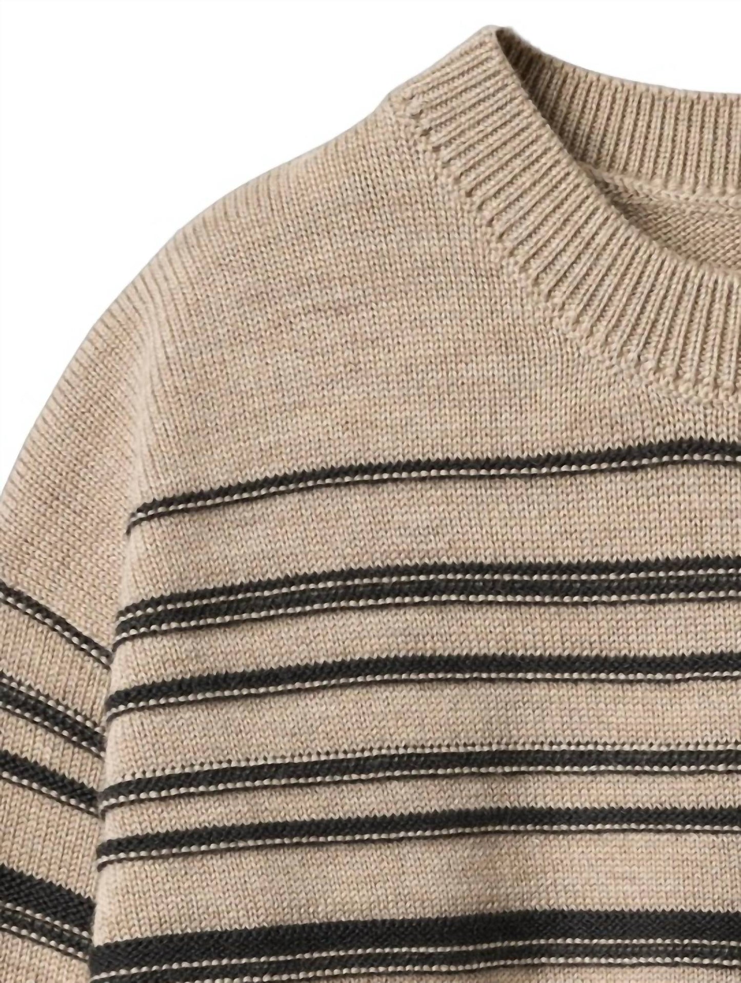 Kid's Flores Stripes Sweater