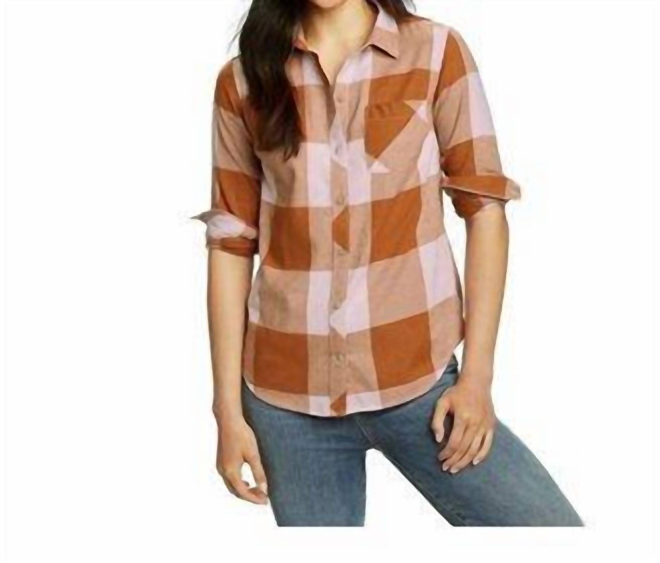 Lightweight Forest Flannel Button Up Shirt