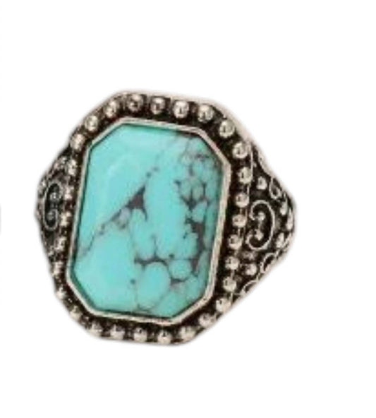 Women's Vintage Stretch Statement Ring