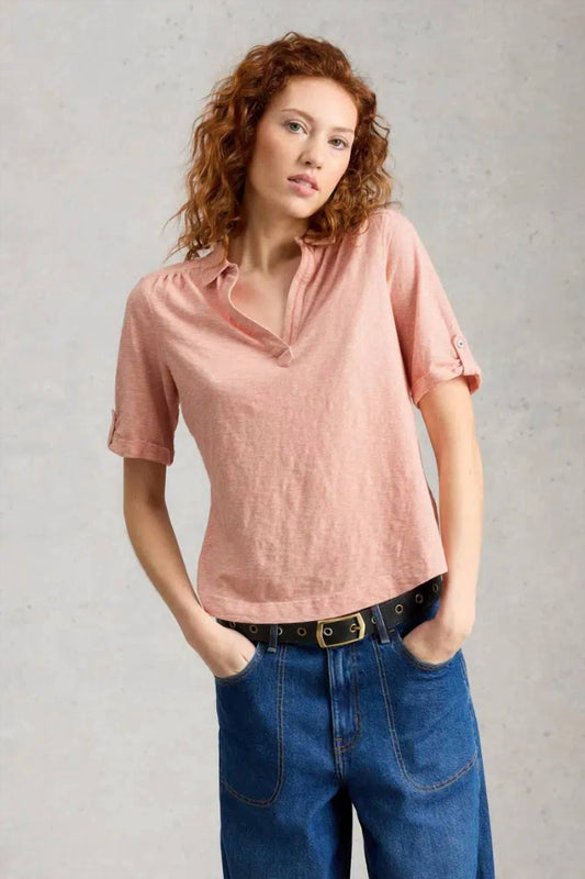 Allie Short Sleeve Stripe Shirt