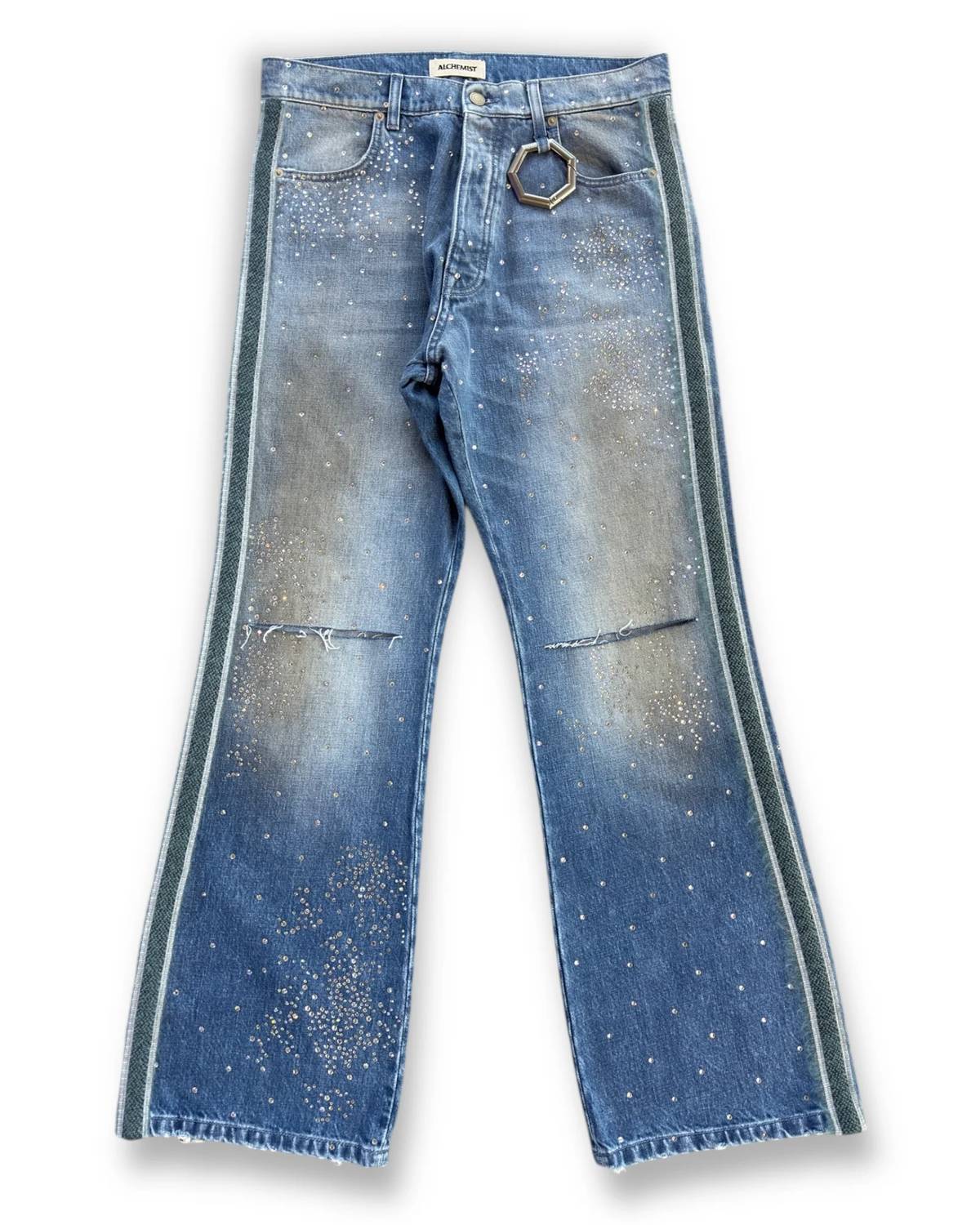 Crystal And Mohair Studio Jeans