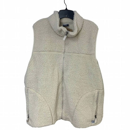 Women's Full Zip Warm Fleece Polyester Vest - Plus