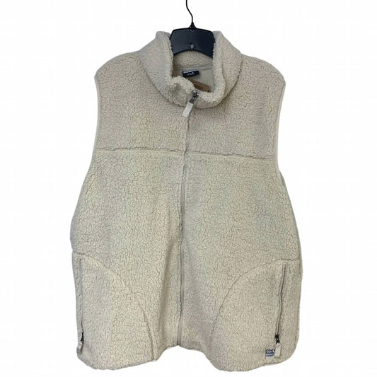 Women's Full Zip Warm Fleece Polyester Vest - Plus