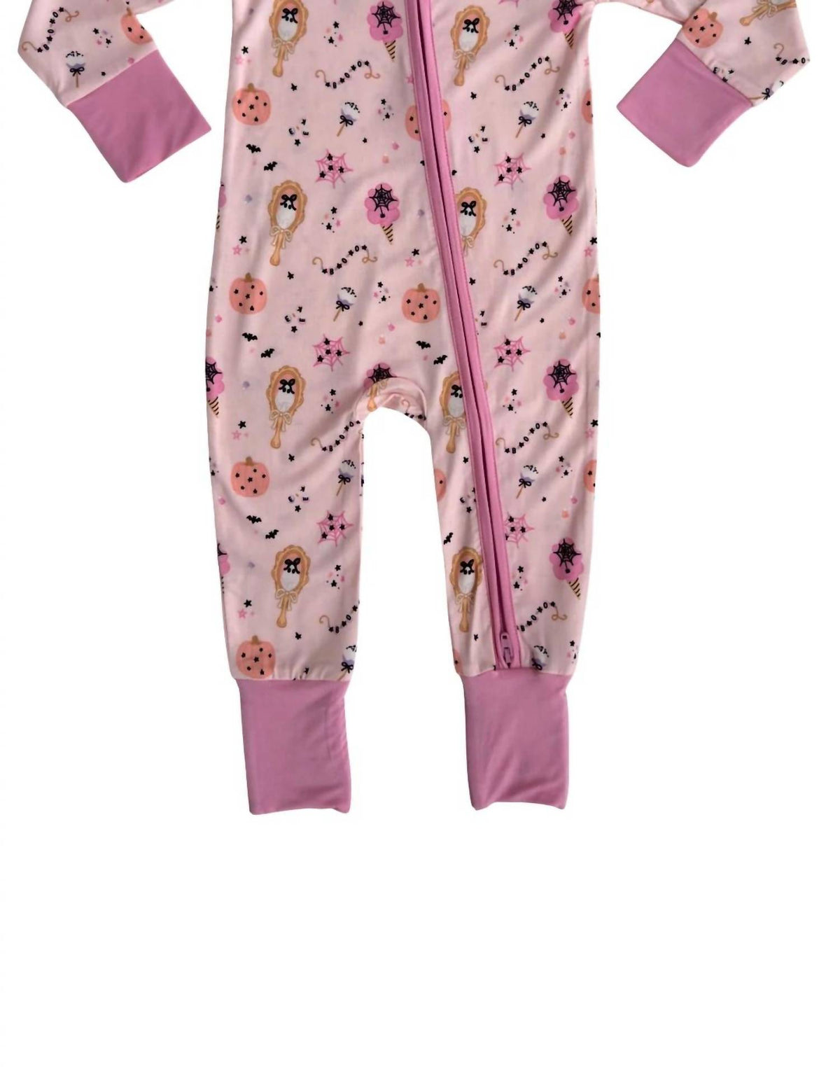 Girls Zipper Romper
