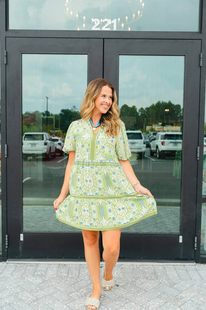 Garden Mini Dress