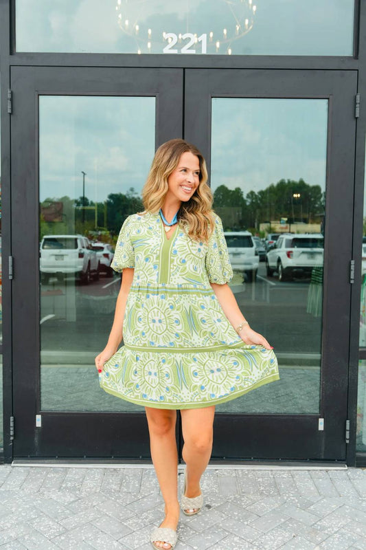 Garden Mini Dress