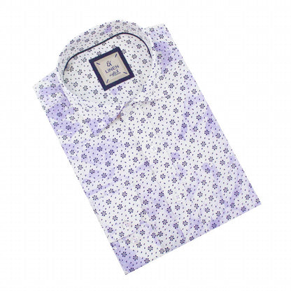 Floral Print Linen Shirt