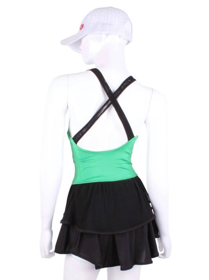 Love Love Tennis - Women's Ruffle Tank Tennis Top - Rack Hunt