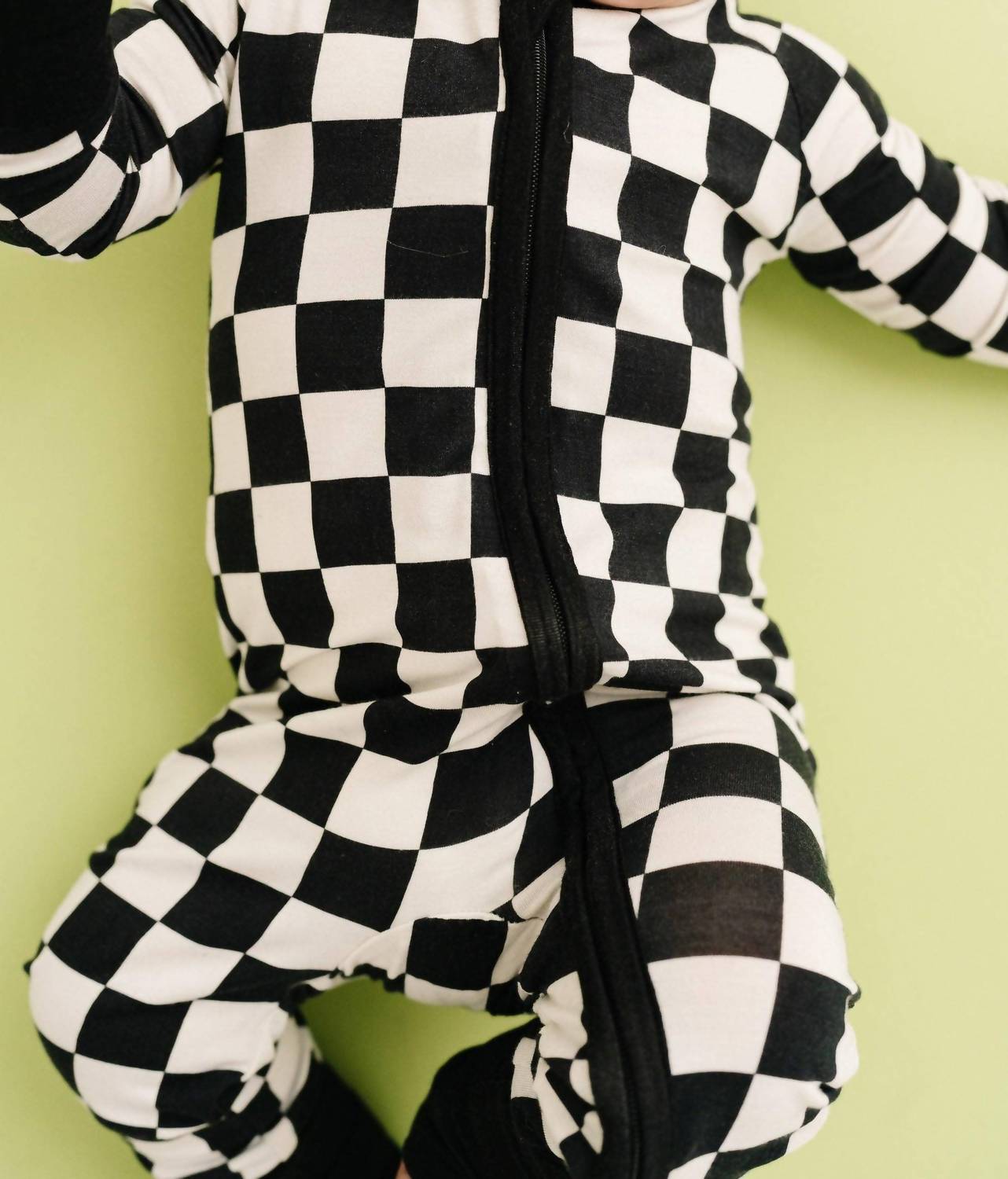 Kid's Checkered Bamboo Sleeper