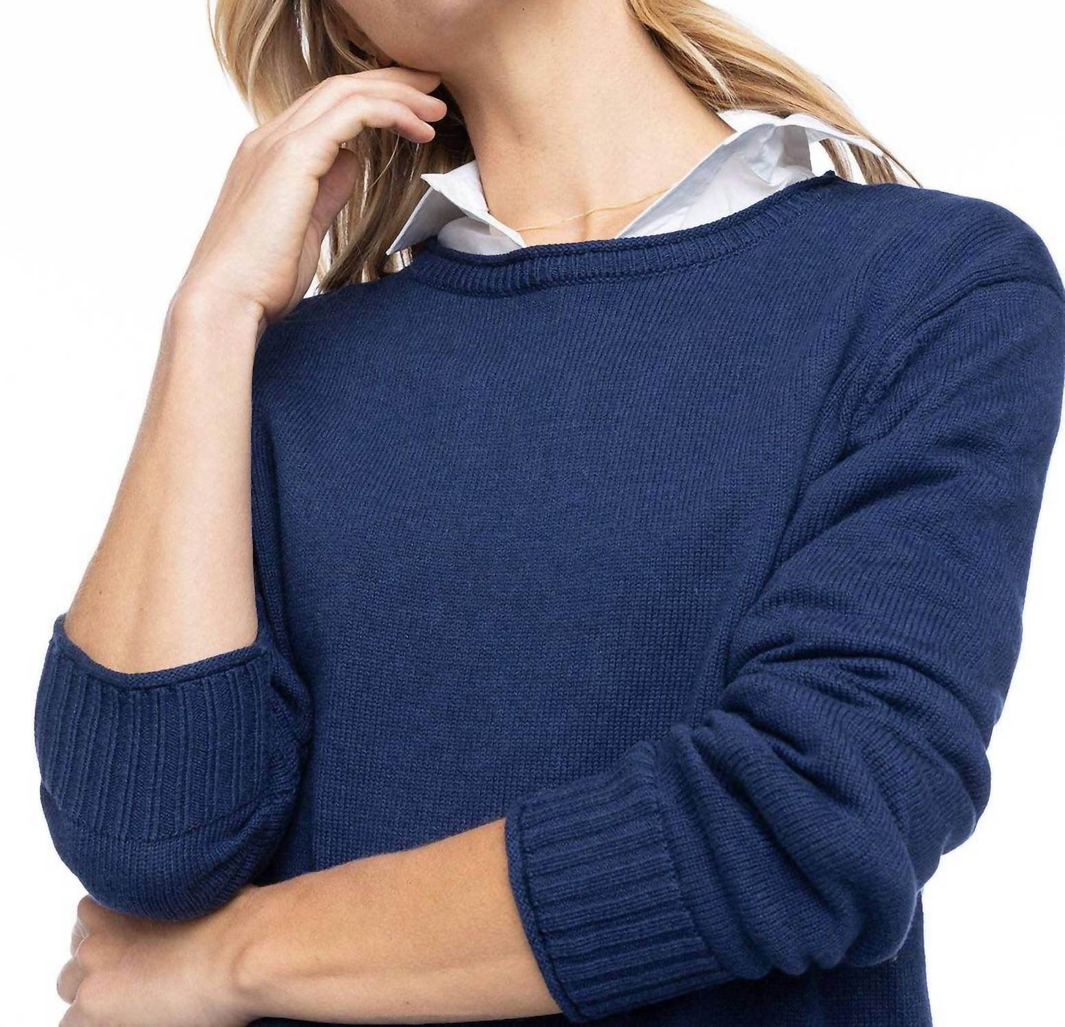 Pura Cashmere - Everyday Cotton Crew - Rack Hunt -