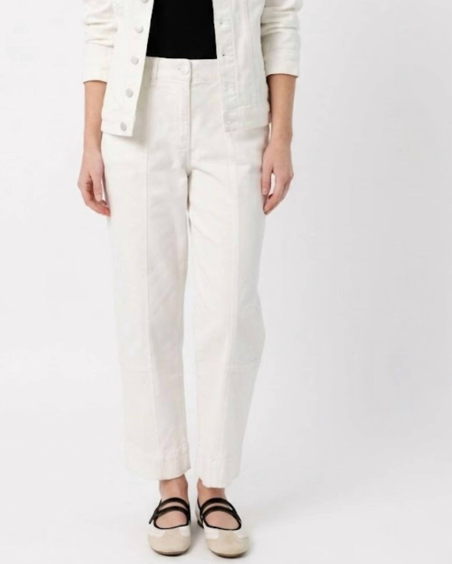 High Rise Relaxed Straight Leg Jeans