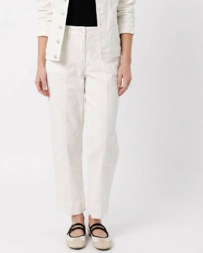 High Rise Relaxed Straight Leg Jeans