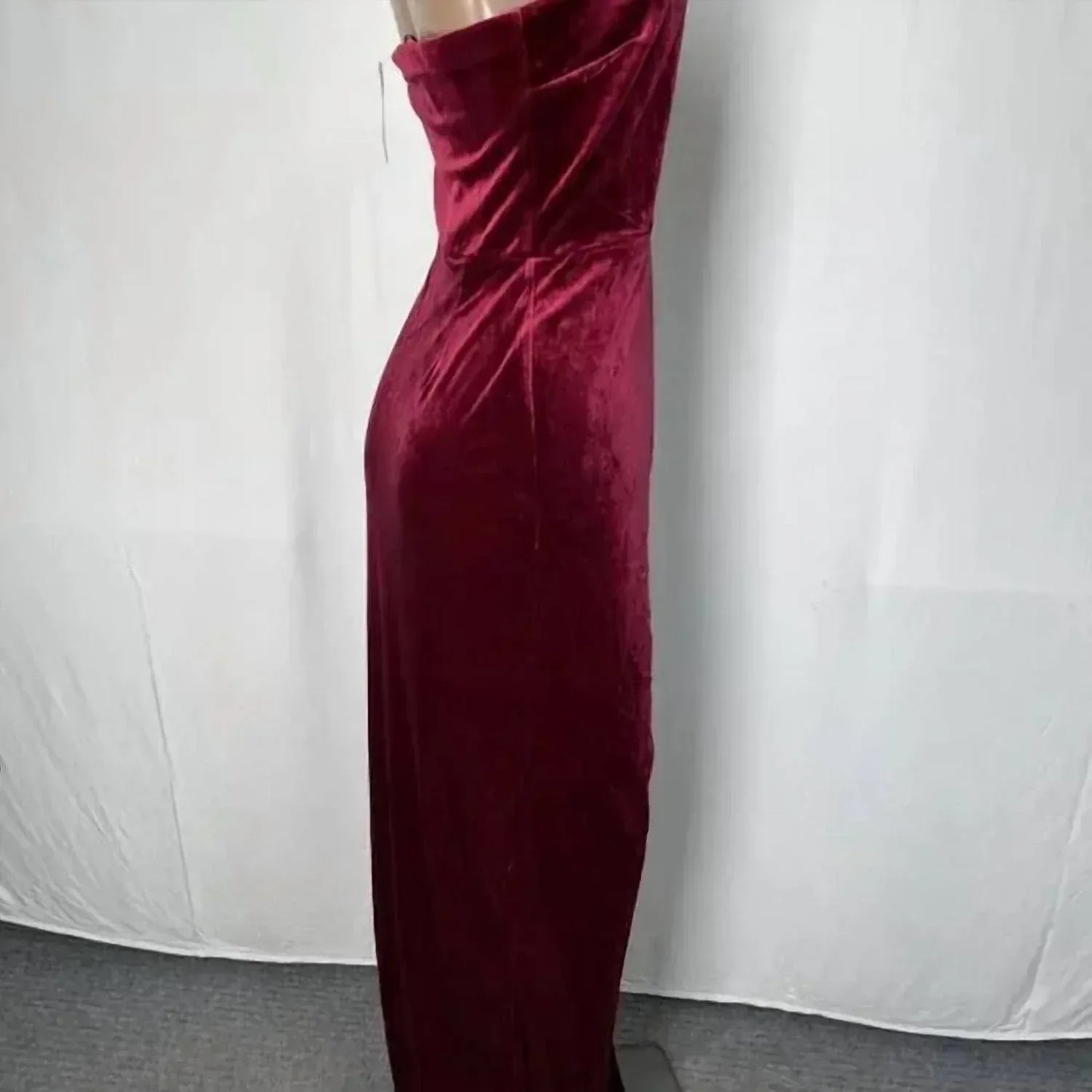 BHLDN - Women's Luella Velvet Strapless Maxi Dress - Rack Hunt