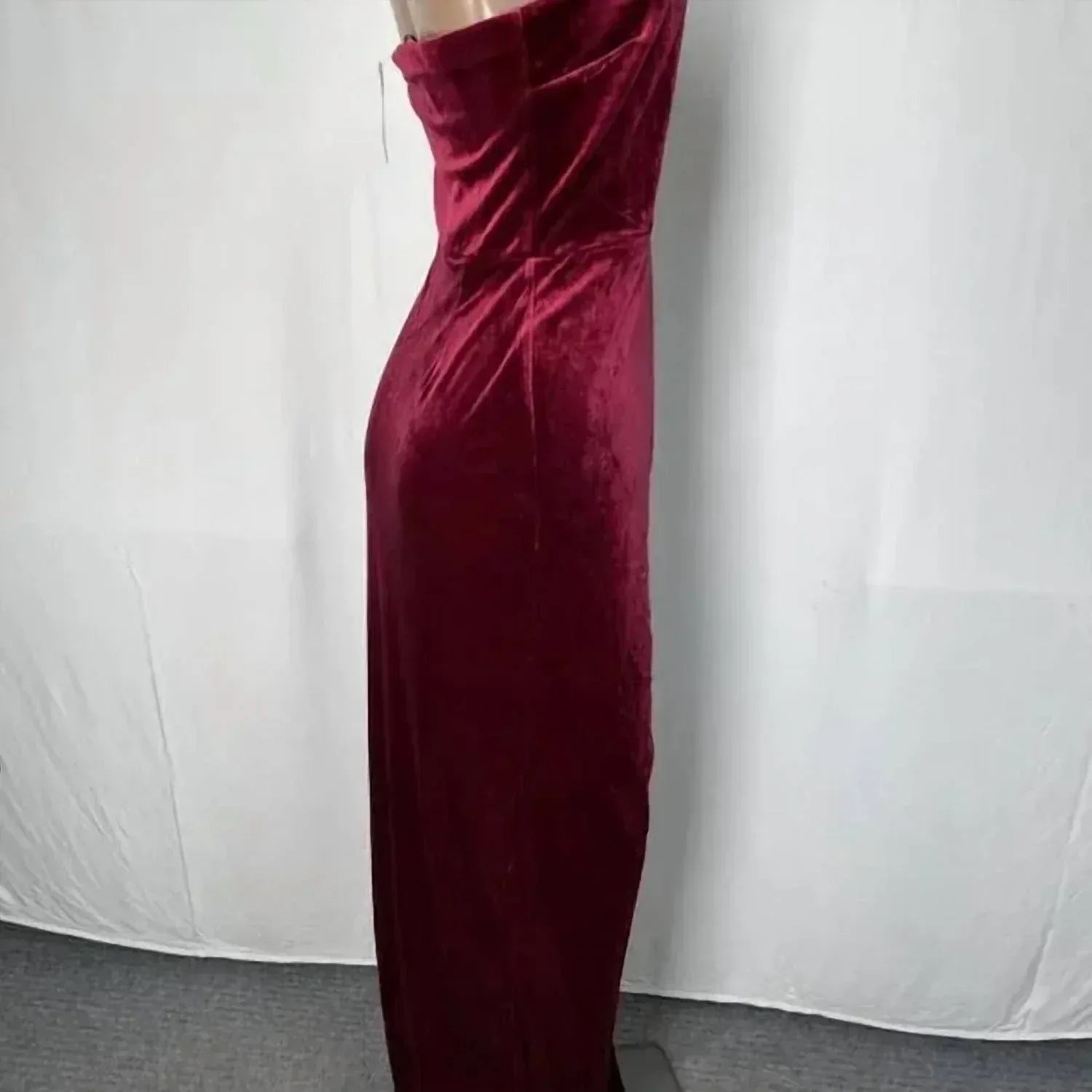 BHLDN - Women's Luella Velvet Strapless Maxi Dress - Rack Hunt