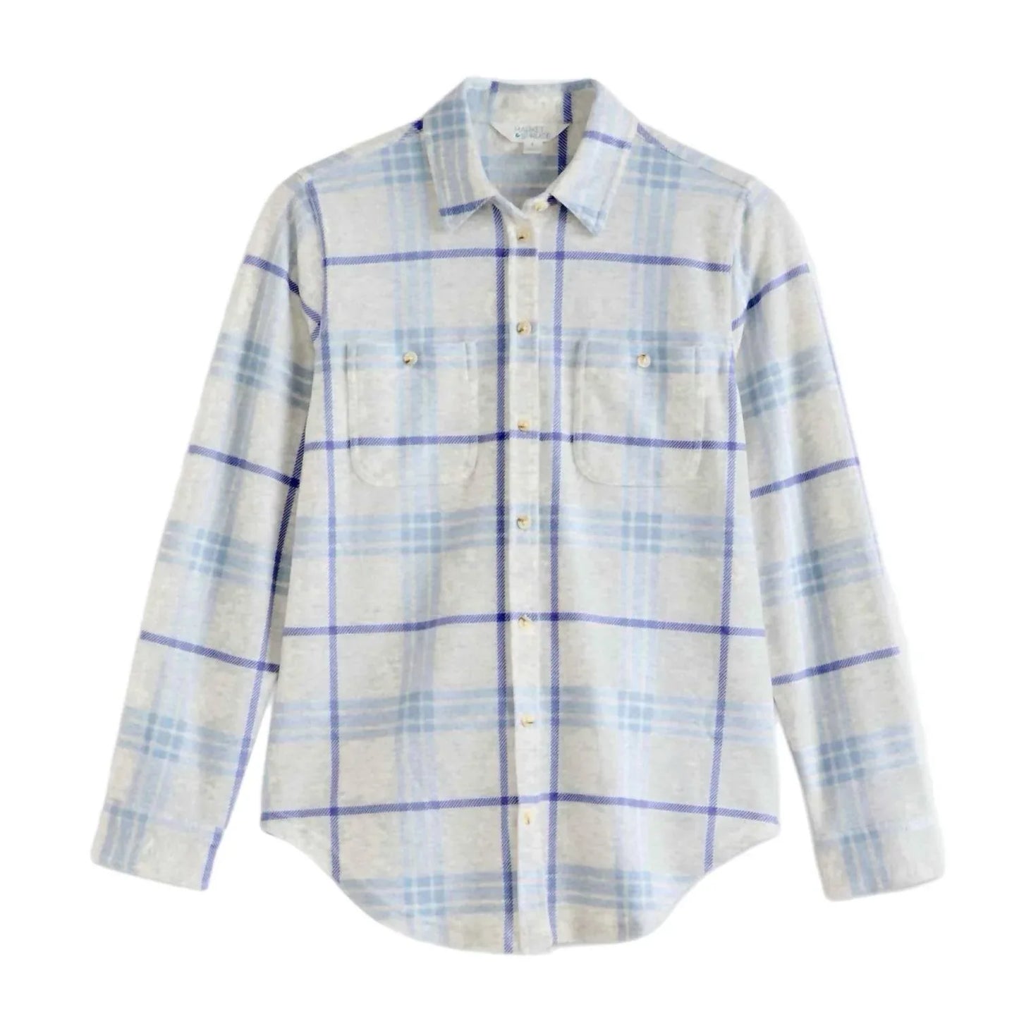 Market & Spruce - Emilie Button Down Shirt Plaid Shirt - Rack Hunt
