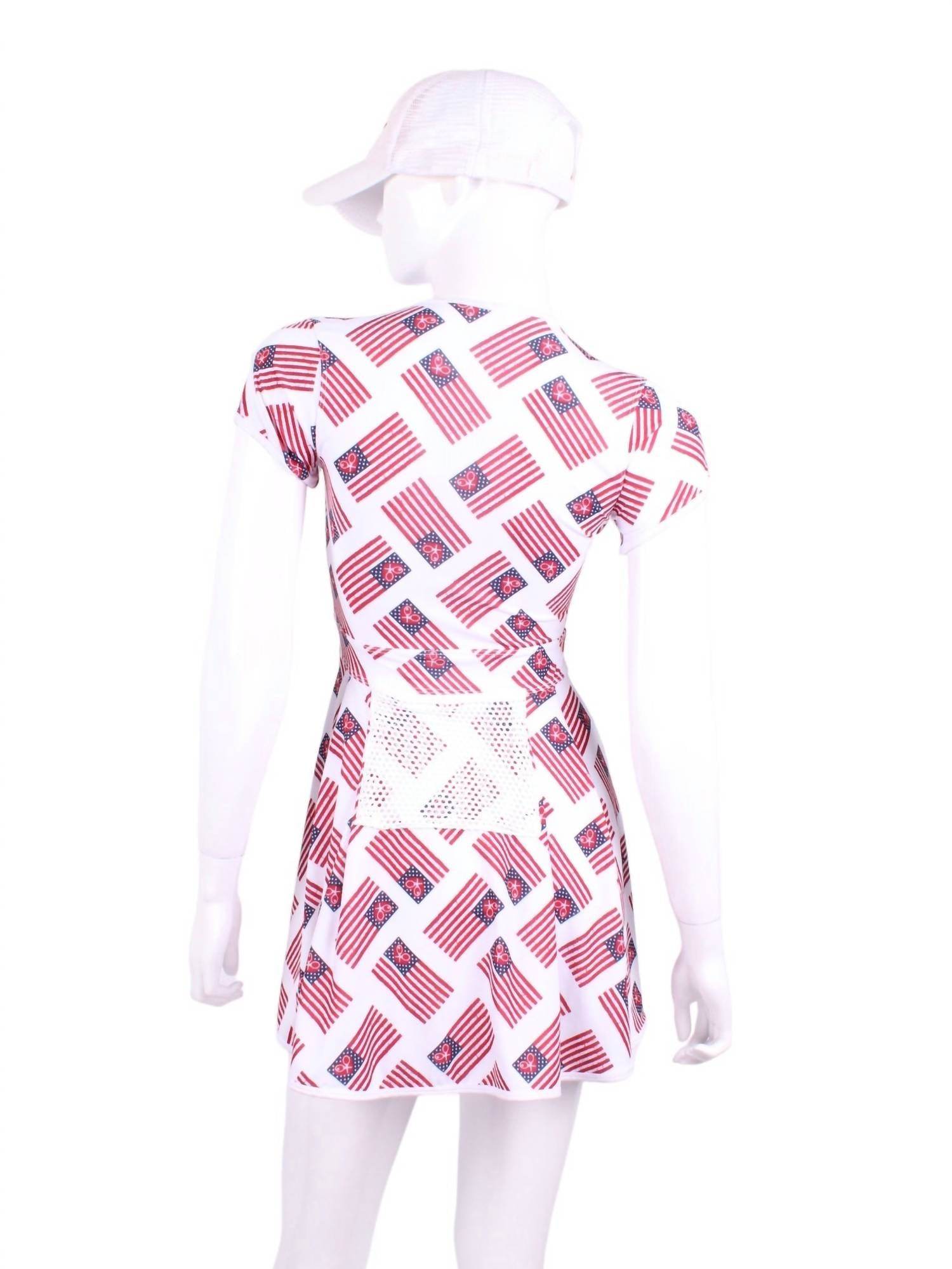 Love Love Tennis - Women's The Adeline Cocktail Tennis Dress - Rack Hunt -