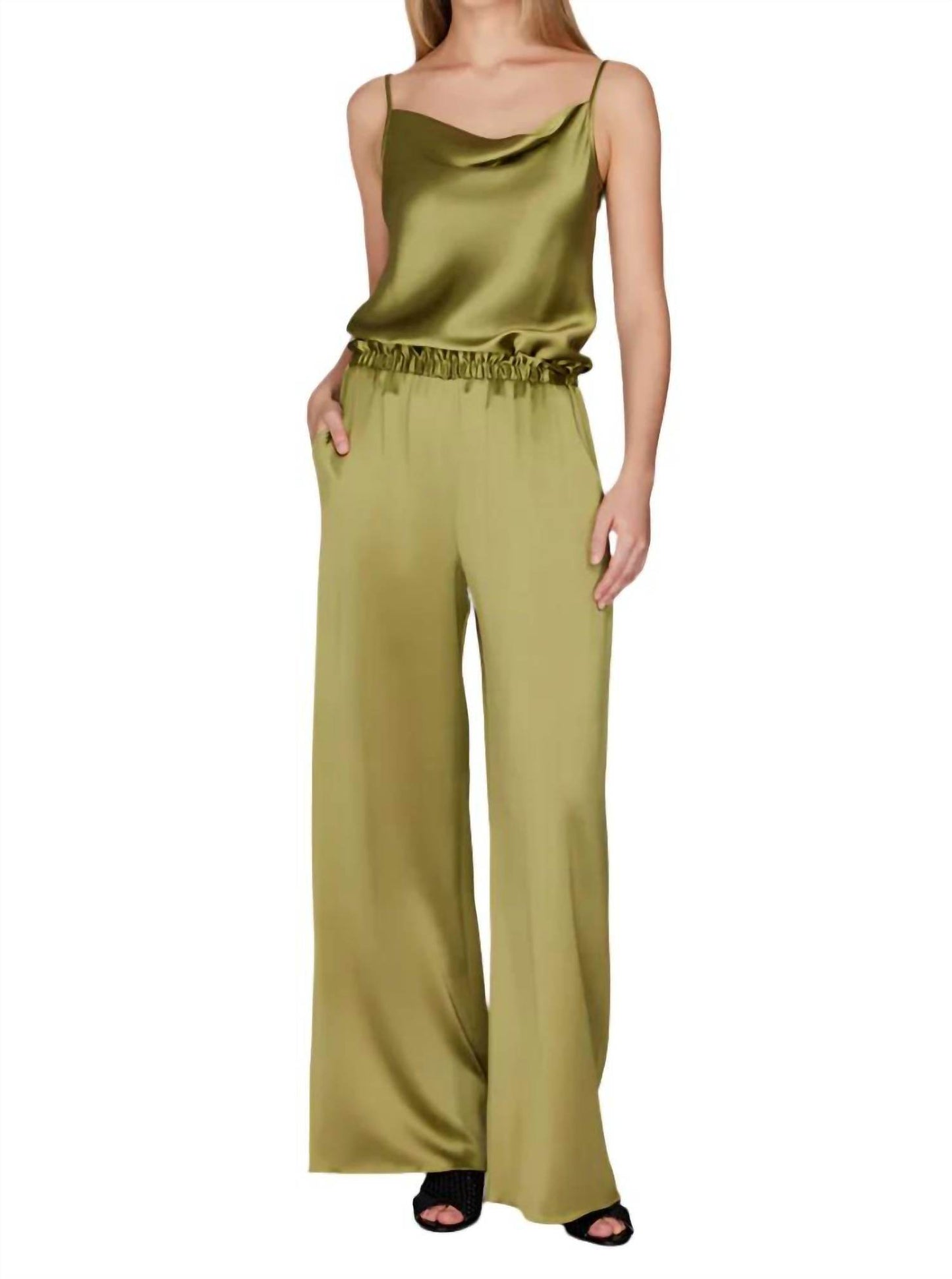 Mi Jong Lee - Satin Pajama Pants - Rack Hunt -