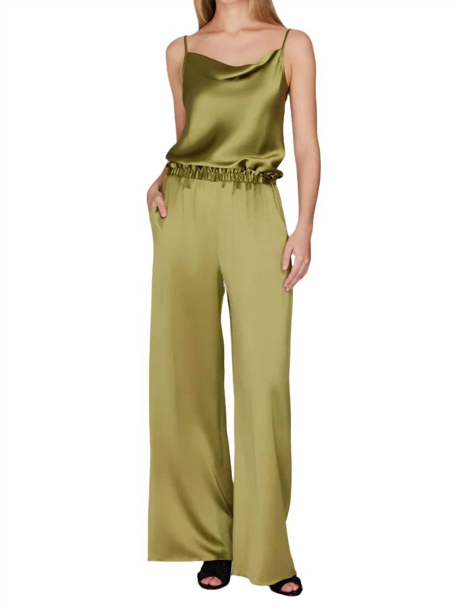 Mi Jong Lee - Satin Pajama Pants - Rack Hunt -