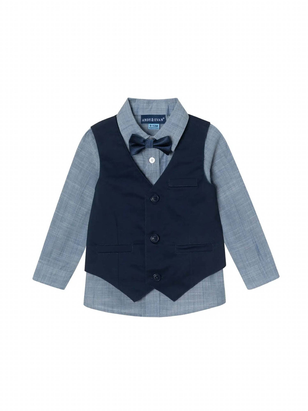 Boy's Four Piece Vest Set