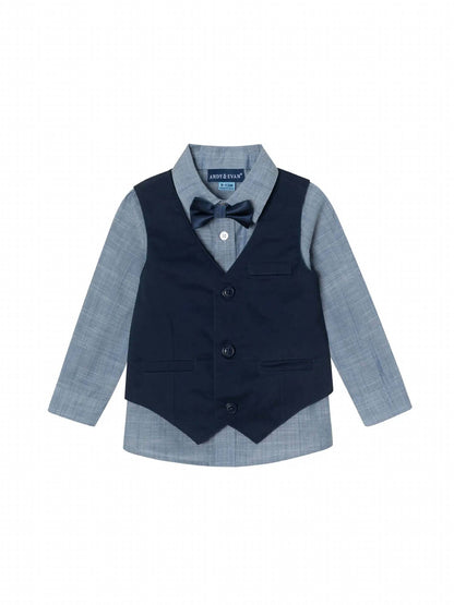 Boy's Four Piece Vest Set