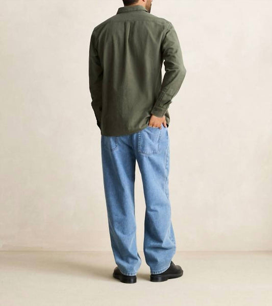 Classic Long Sleeve Linen Shirt