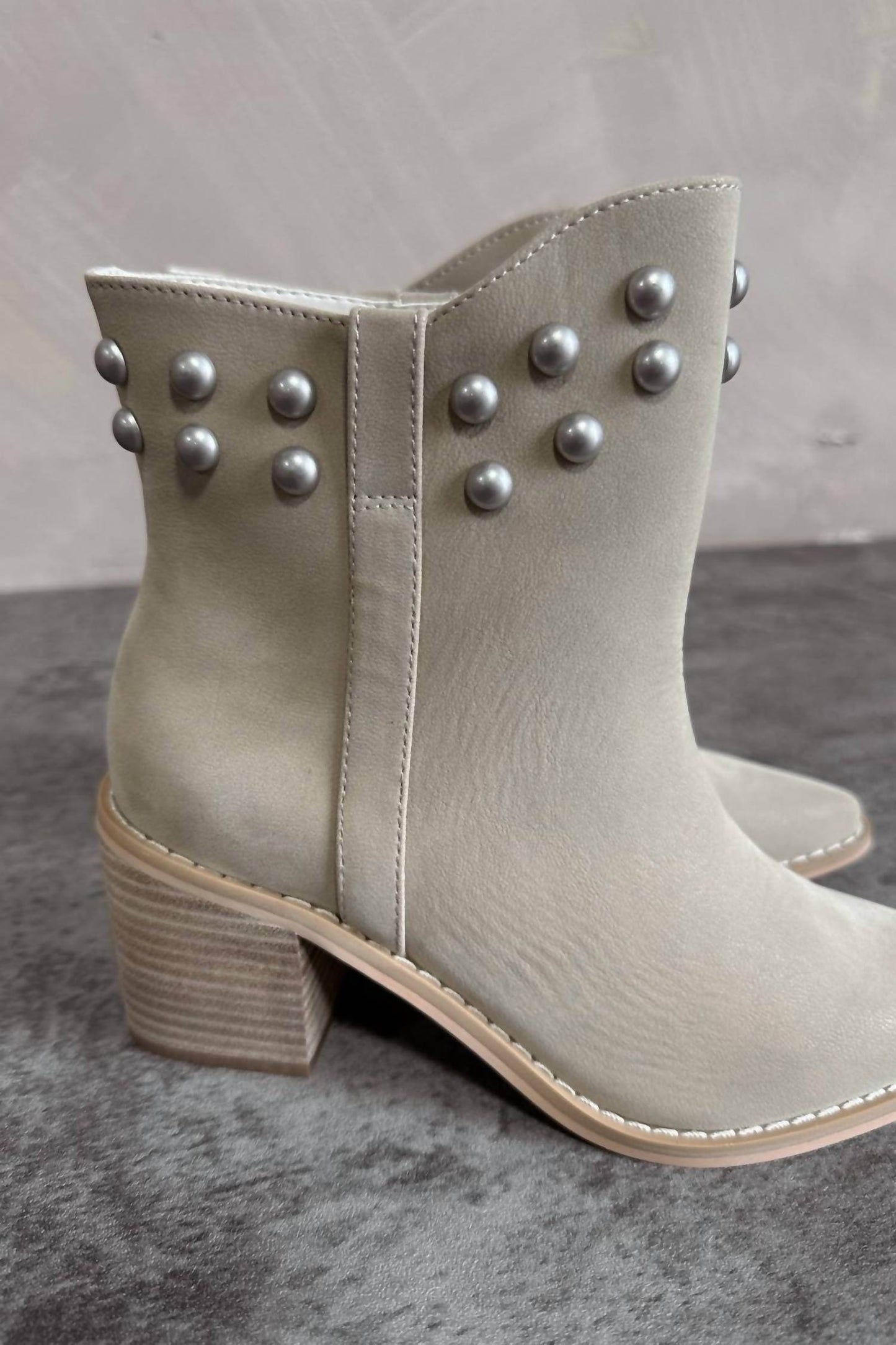 Free Soul - Women's Alofi Studded Ankle Boots - Rack Hunt -