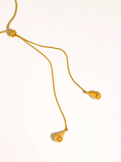 The Marlowe Lariat Necklace