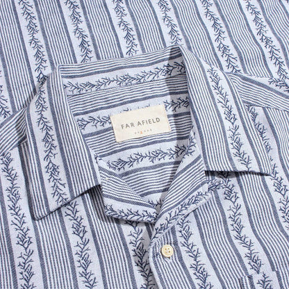 Selleck Stripe Floral Shirt
