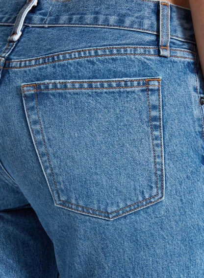 Low Rise Straight Jeans
