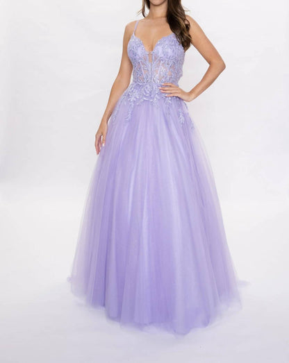 Formal Long Prom A-line Dress