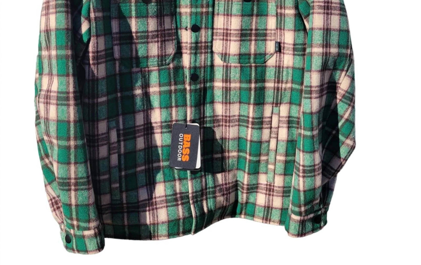 Bass Outdoor - Insulated Plaid Jacket - Rack Hunt -