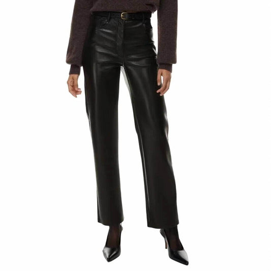 Aritzia Wilfred - Melina Vegan Leather Pants - Rack Hunt -