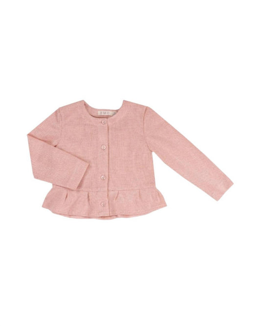 Kid's Knitted Jacket With Lurex