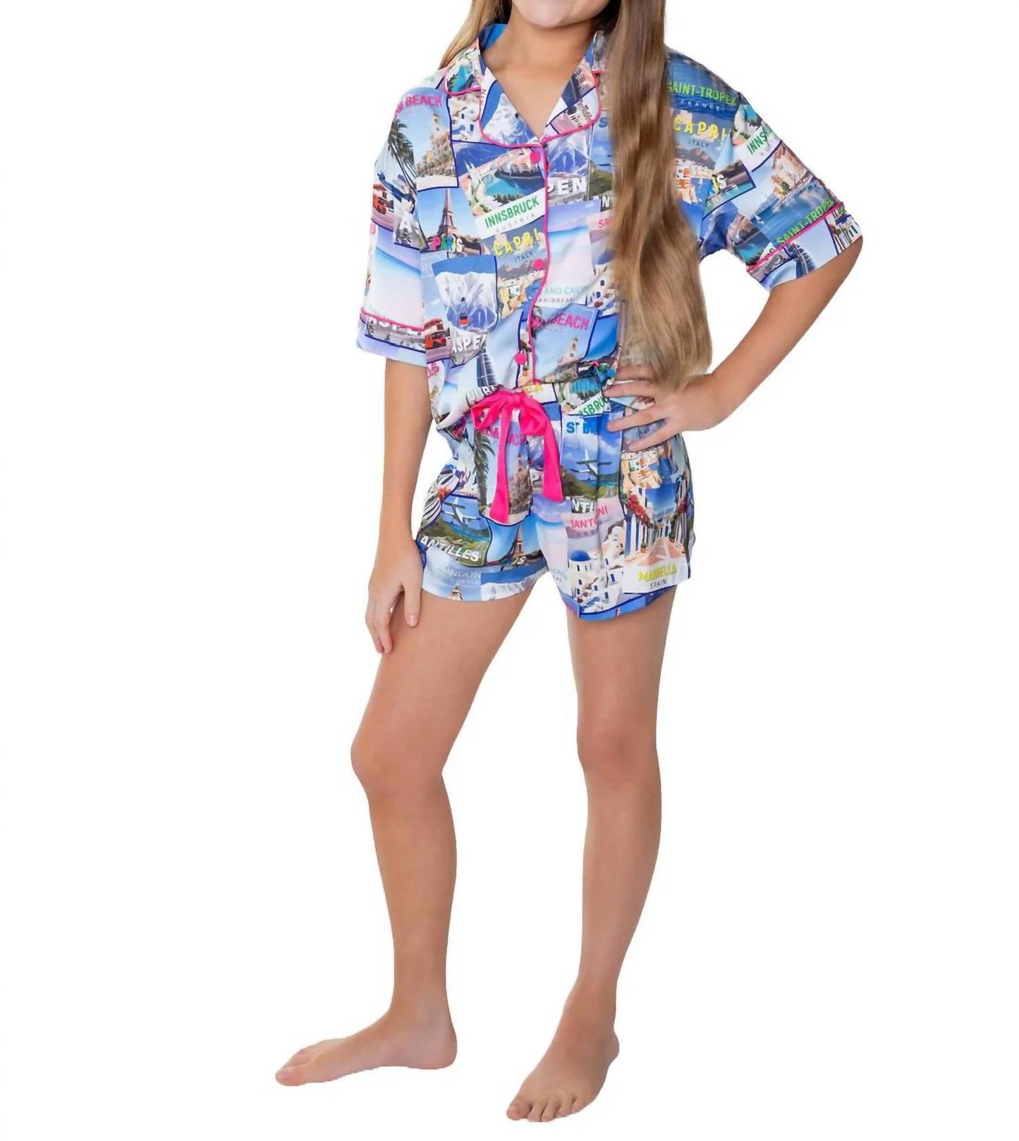 Silky World Traveler Pajama