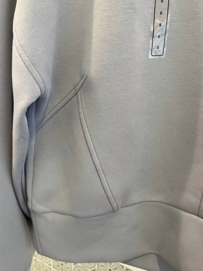 Metal Lily Soft Scuba Funnel Neck Sweatshirt