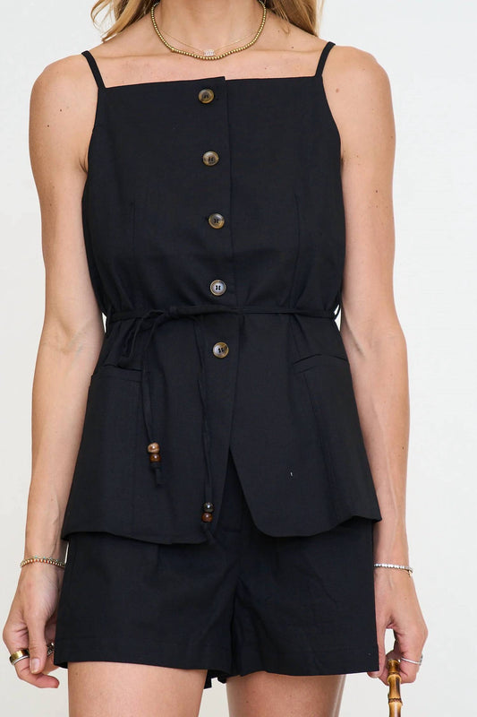 Rhea Button Up Tank