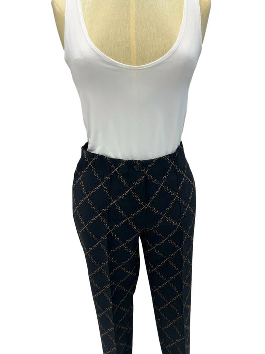WOMEN'S CHAIN PRINT TROUSER