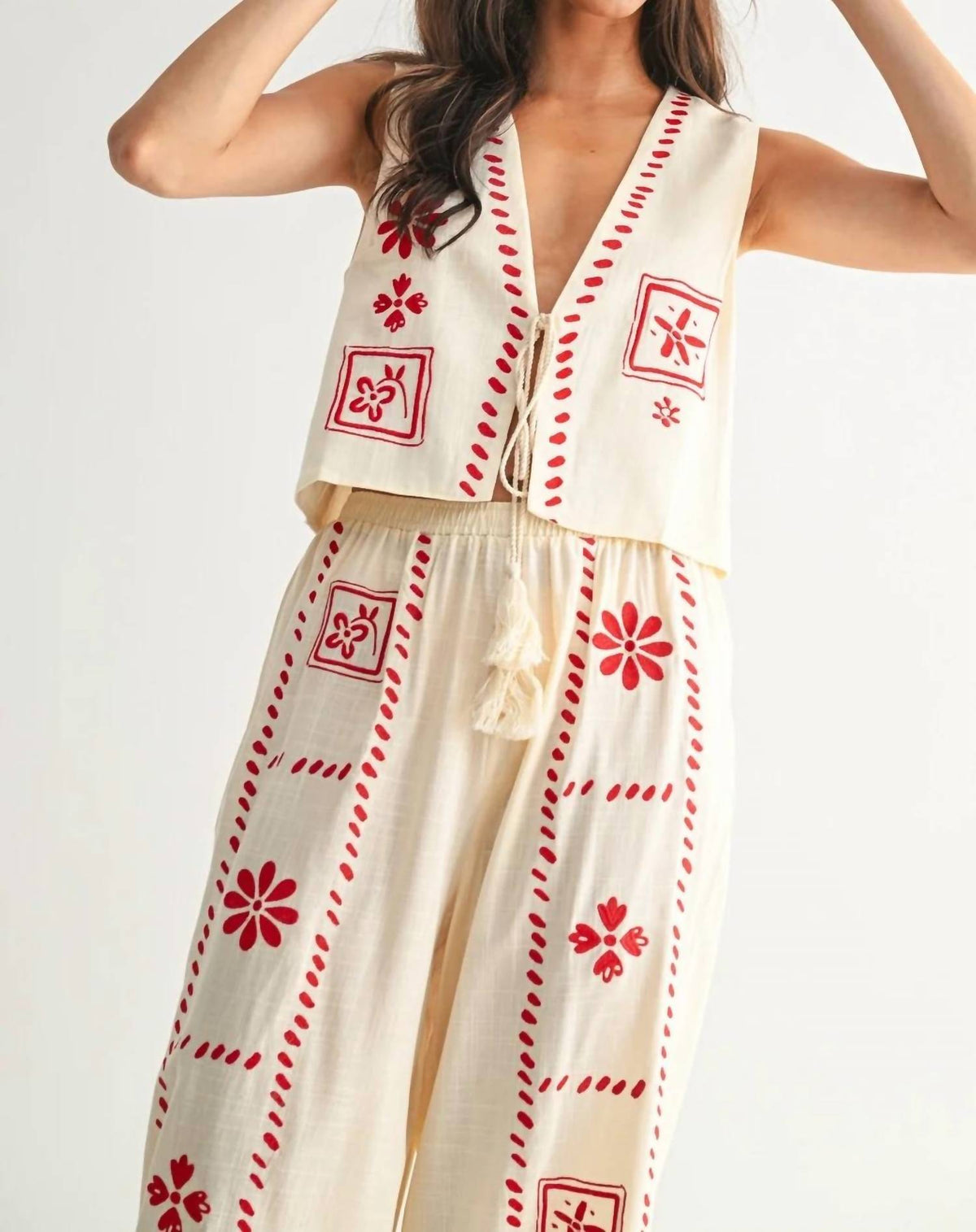 Calypso Vest And Pants Set