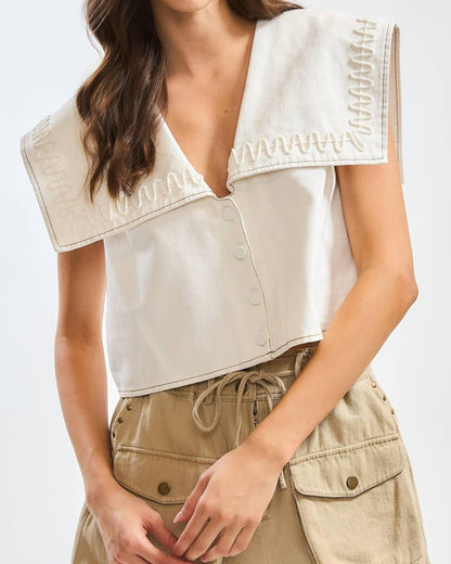 Sailor Collar Top