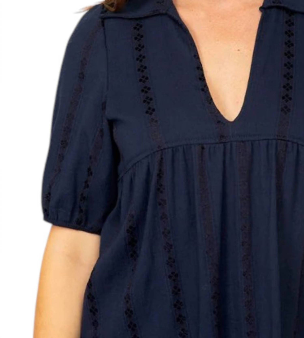 Retro Collar Blouse