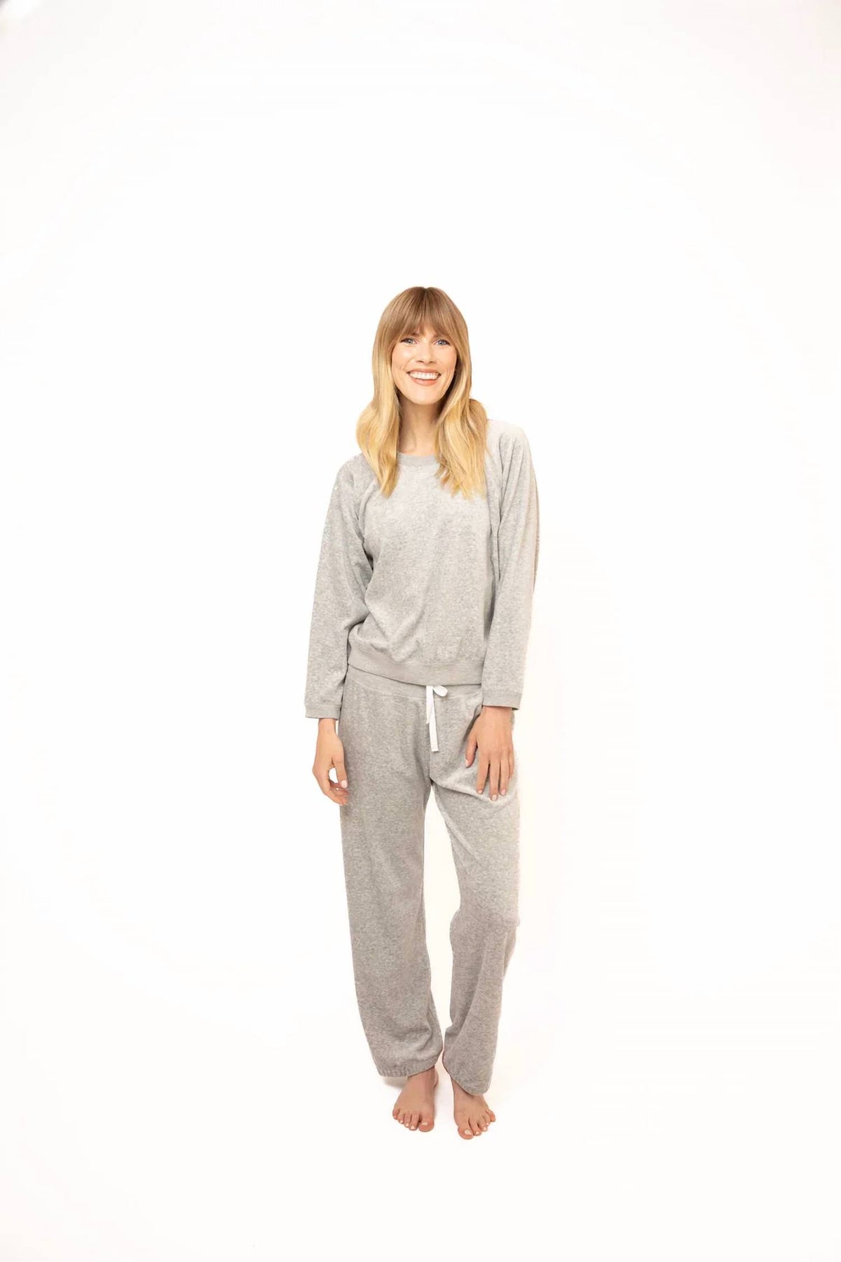 Velour Lounge Sweatshirt