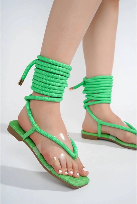 Women's Amorlyn Rope Tie Sandals