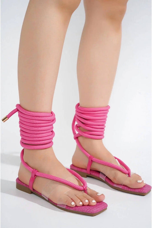 Women's Amorlyn Rope Tie Sandals