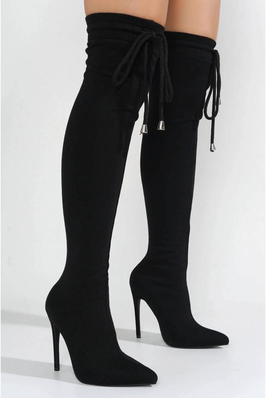 Women's Cahoka Thigh High Sweat Boots