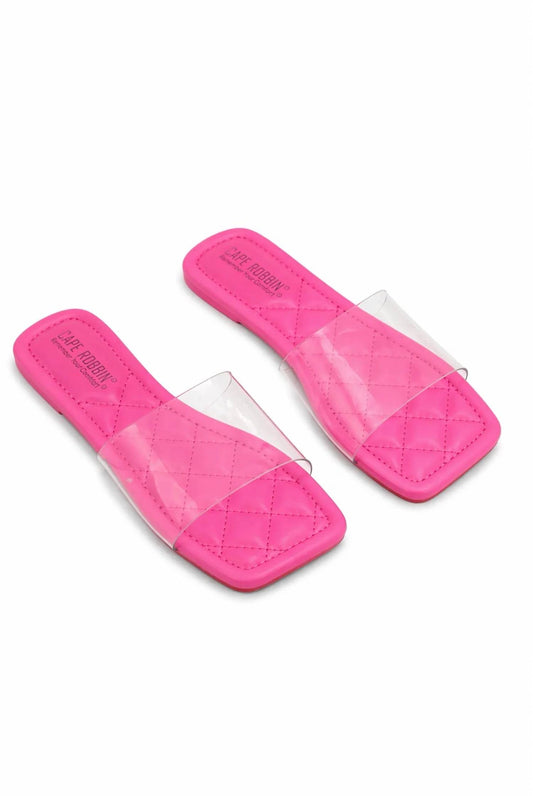 Women's Keko Flat Clear Band Sandal